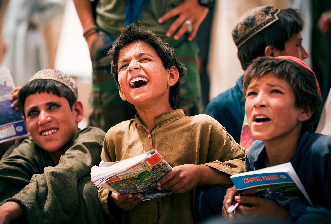 There’s supposed to be school in a kid’s life: In Helmand province volunteers do what they can to make sure it happens